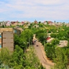 Vedere spre oraşul Soroca din cel mai înalt punct al Cetăţii Soroca
