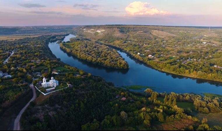 Молдова с высоты птичьего полёта